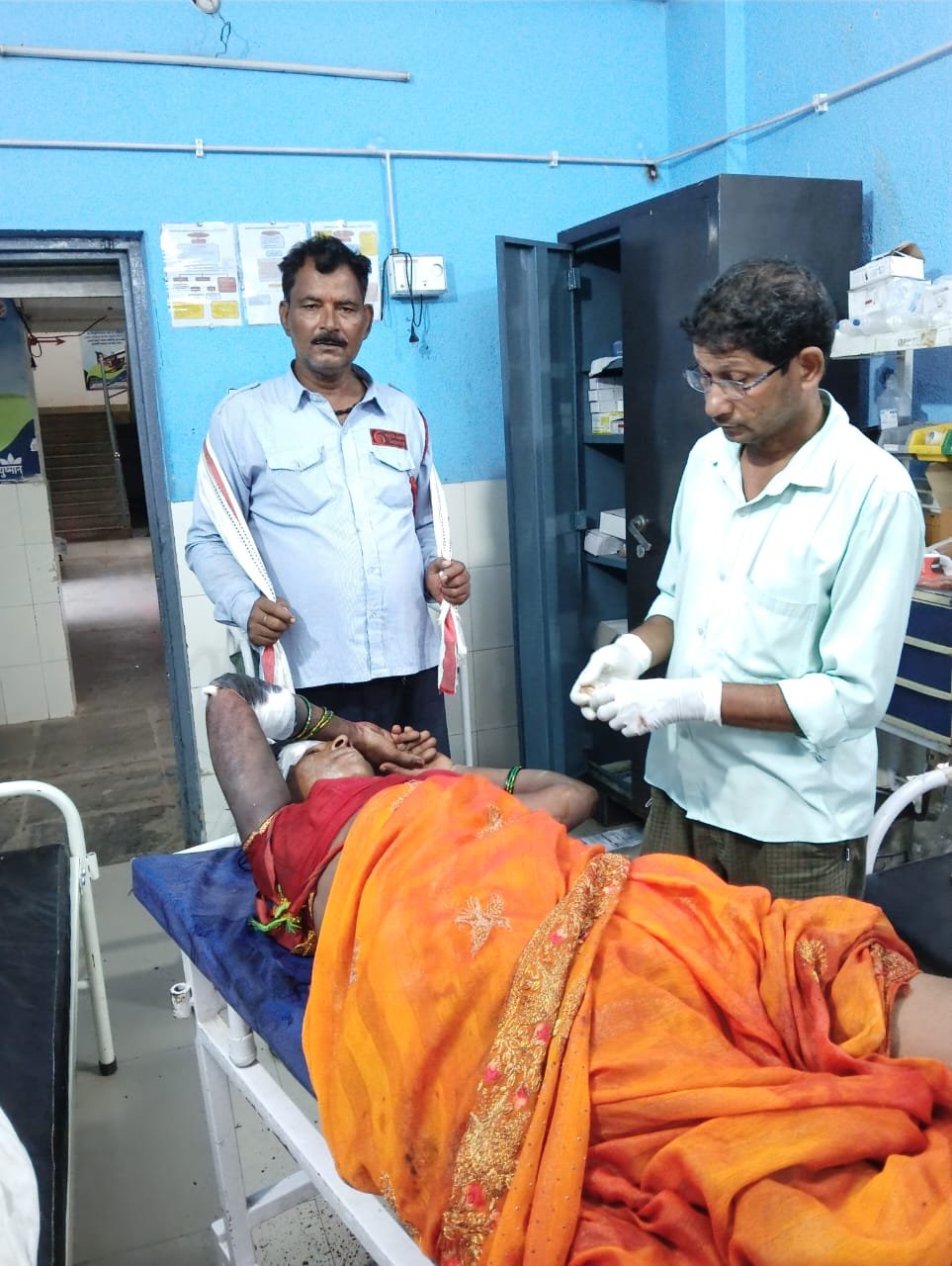 ट्रेन के धक्के से घायल महिला की इलाज के दौरान मौत