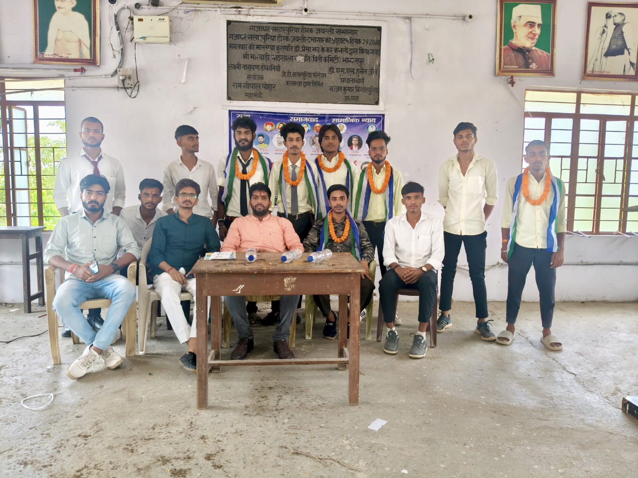 मारवाड़ी कॉलेज में छात्र राष्ट्रीय लोक मोर्चा की नई इकाई गठित