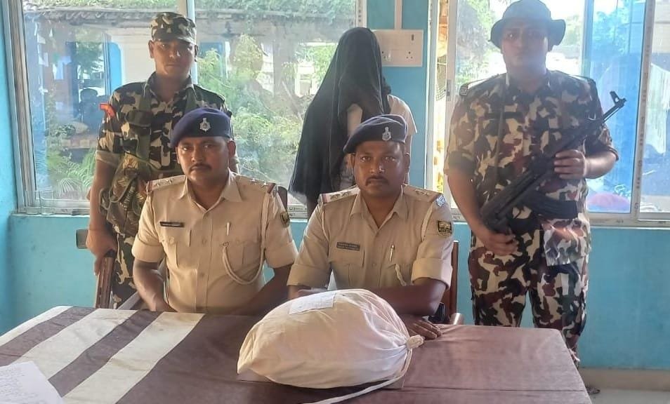 गोपालपुर में गांजा तस्कर गिरफ्तार, 3.180 किलोग्राम मादक पदार्थ बरामद