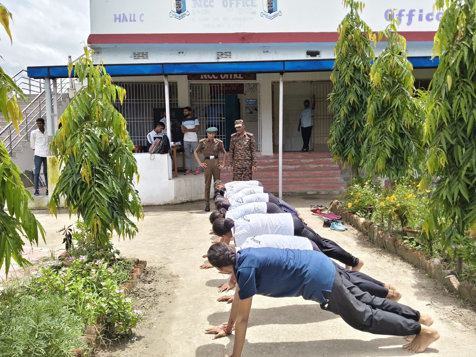 नवगछिया: बीएलएस कॉलेज में एनसीसी कैडेट्स की भर्ती, युवाओं में दिखा ज़बरदस्त जोश