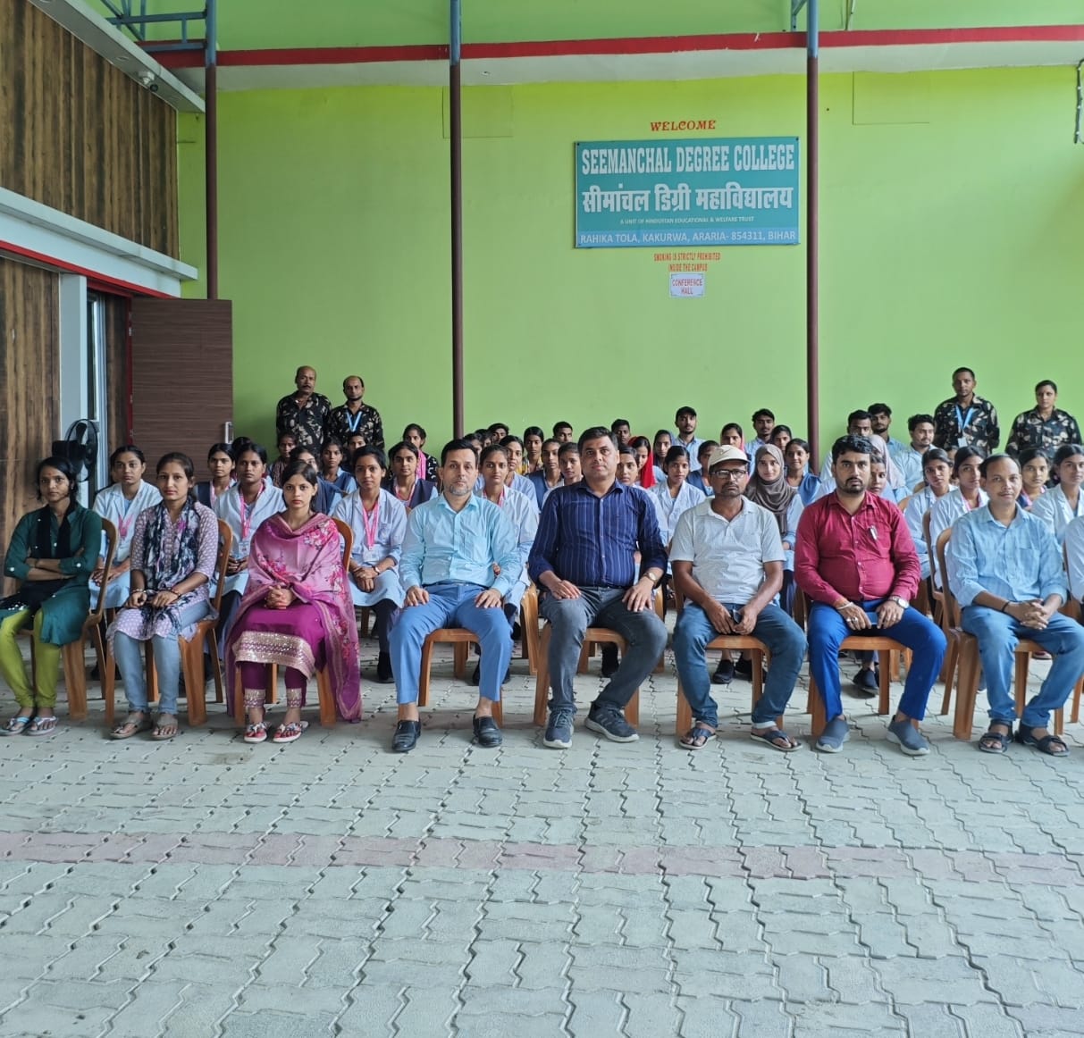 सीमांचल डिग्री कॉलेज में सऊदी अरब के जेद्दा अलहली विवि प्राध्यापक ने छात्र-छात्राओं का किया मार्गदर्शन