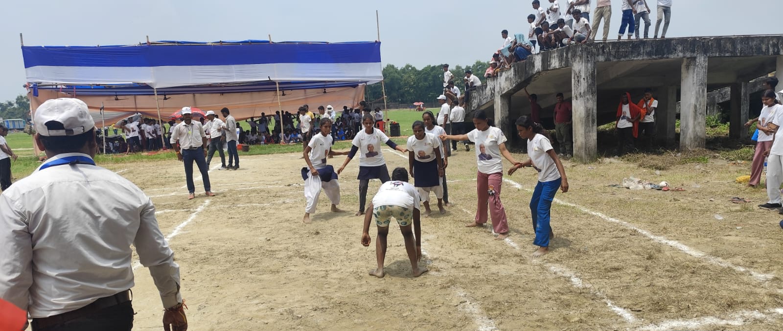 मशाल खेल प्रतियोगिता में किशनपुर, मरौना और सुपौल की टीमों का जलवा