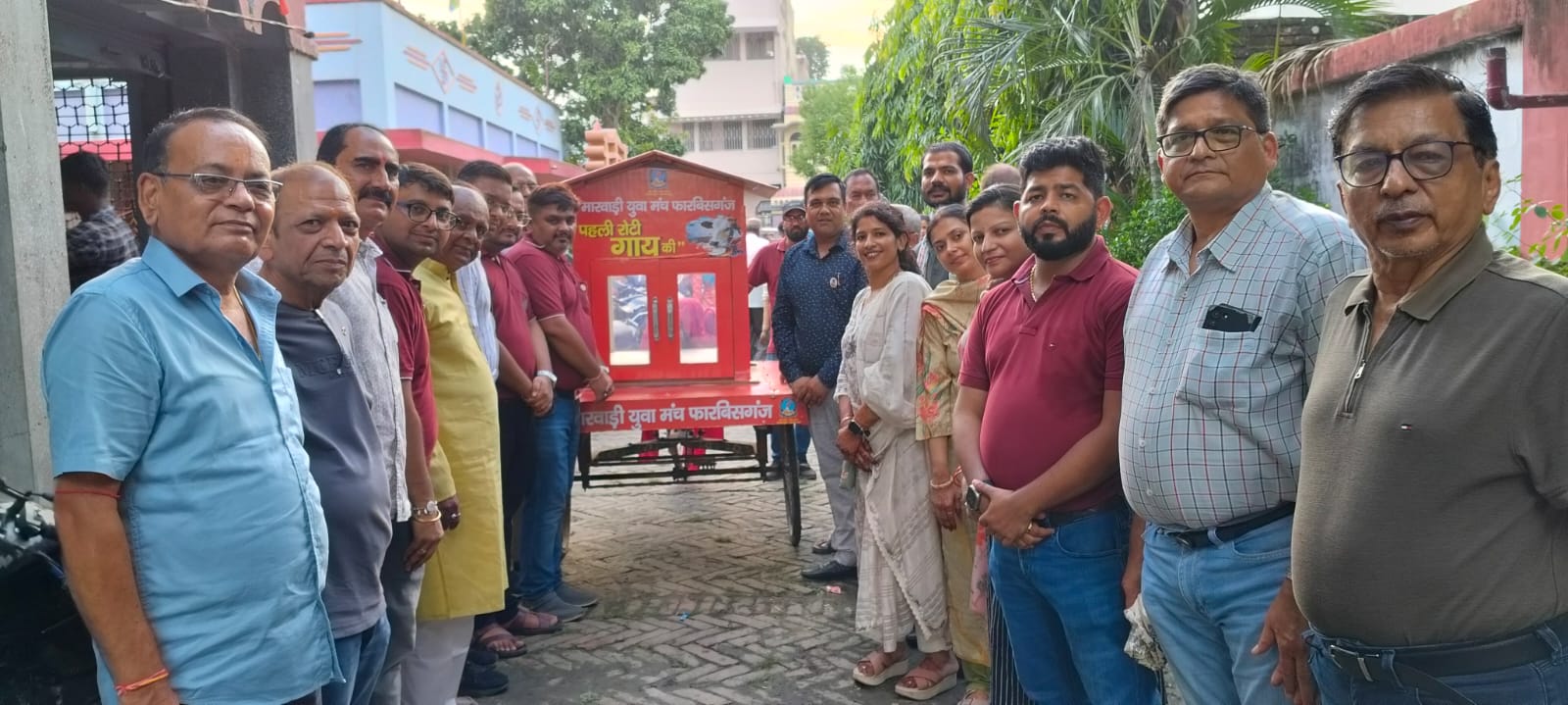 गौ सेवा की अनोखी पहल,घर की पहली रोटी गौ माता के नाम पर