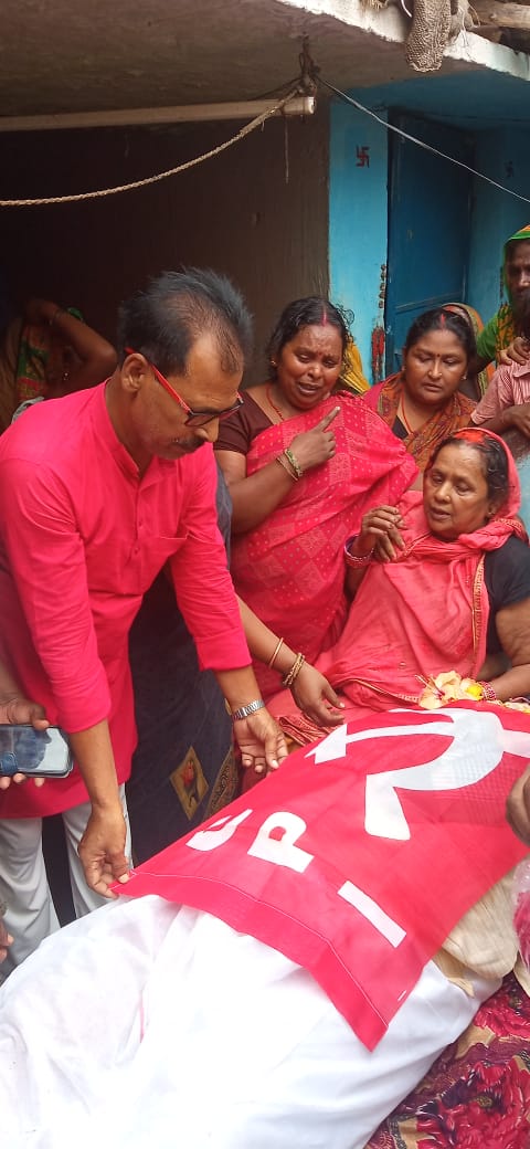सीपीआई के कार्यकर्ता लक्ष्मी प्रसाद का निधन, शोक