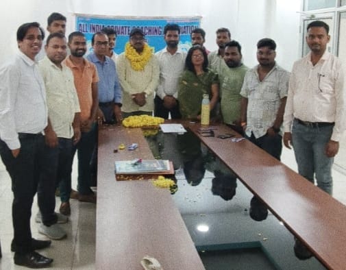 ऑल इंडिया प्राइवेट कोचिंग एसोसिएशन के जिला सचिव बने अभिषेक आनंद