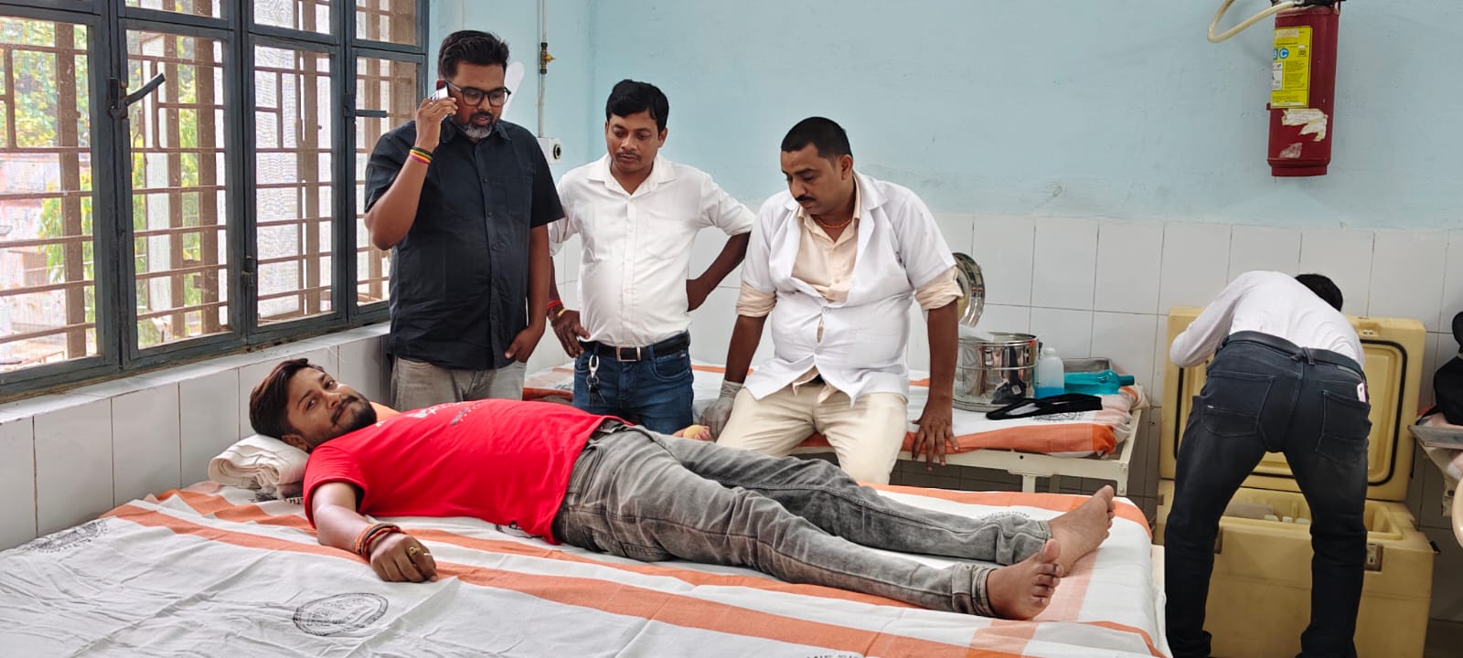 खगड़िया: चौथम सीएचसी में आठ डोनरों ब्लड दान देकर जीवन सुरक्षा का दिया पैगाम