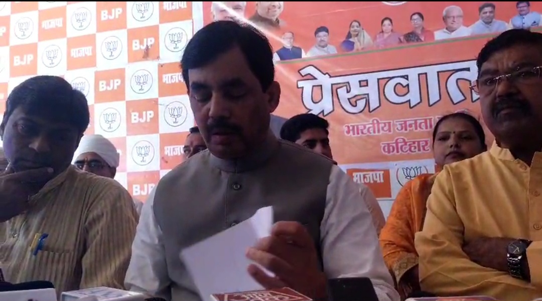 बेबी को बेस पसंद है, लालू, तेजस्वी और राहुल गांधी को चोर शब्द पसंद है: शाहनवाज