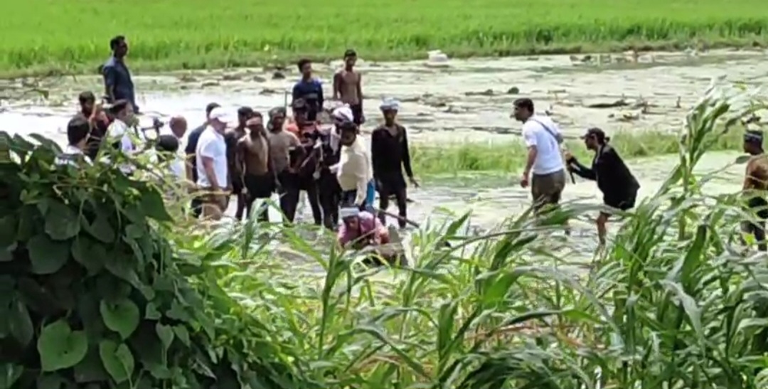 मखाना खेत में उतरे राहुल गांधी, तेजस्वी यादव के साथ किसान और मजदूरों से किया संवाद