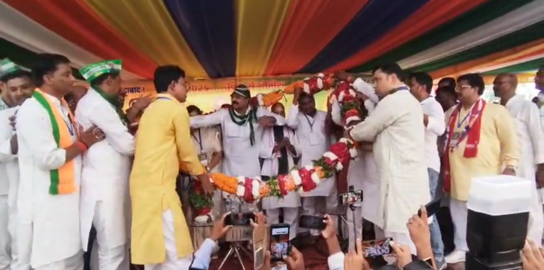 कैमूर के चैनपुर में एनडीए विधानसभा सम्मेलन, सीट बंटवारे को लेकर अटकलें तेज