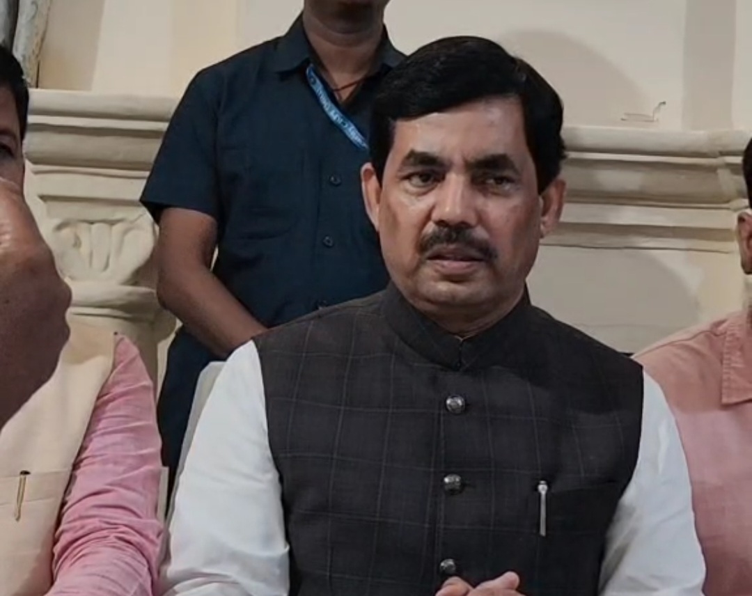 भागलपुर में शाहनवाज हुसैन का कांग्रेस पर करारा हमला – “नीची राजनीति कर रही है कांग्रेस”
