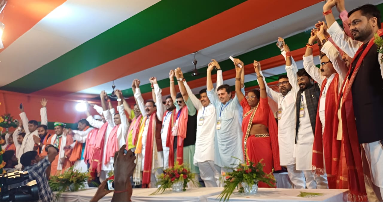 कहलगांव में एनडीए का शंखनाद: ढोल-नगाड़ों,नारों और एकजुटता के साथ दिखा चुनावी जोश