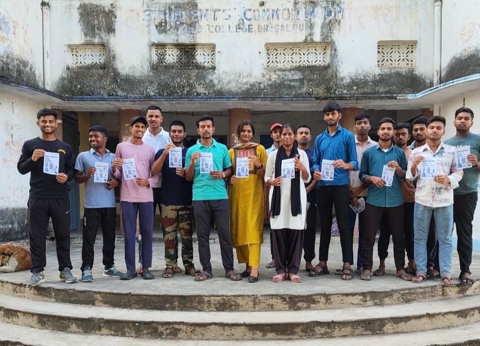 विकसित भारत यंग लीडर्स डायलॉग के लिए टीएमबीयू ने चलाया अभियान