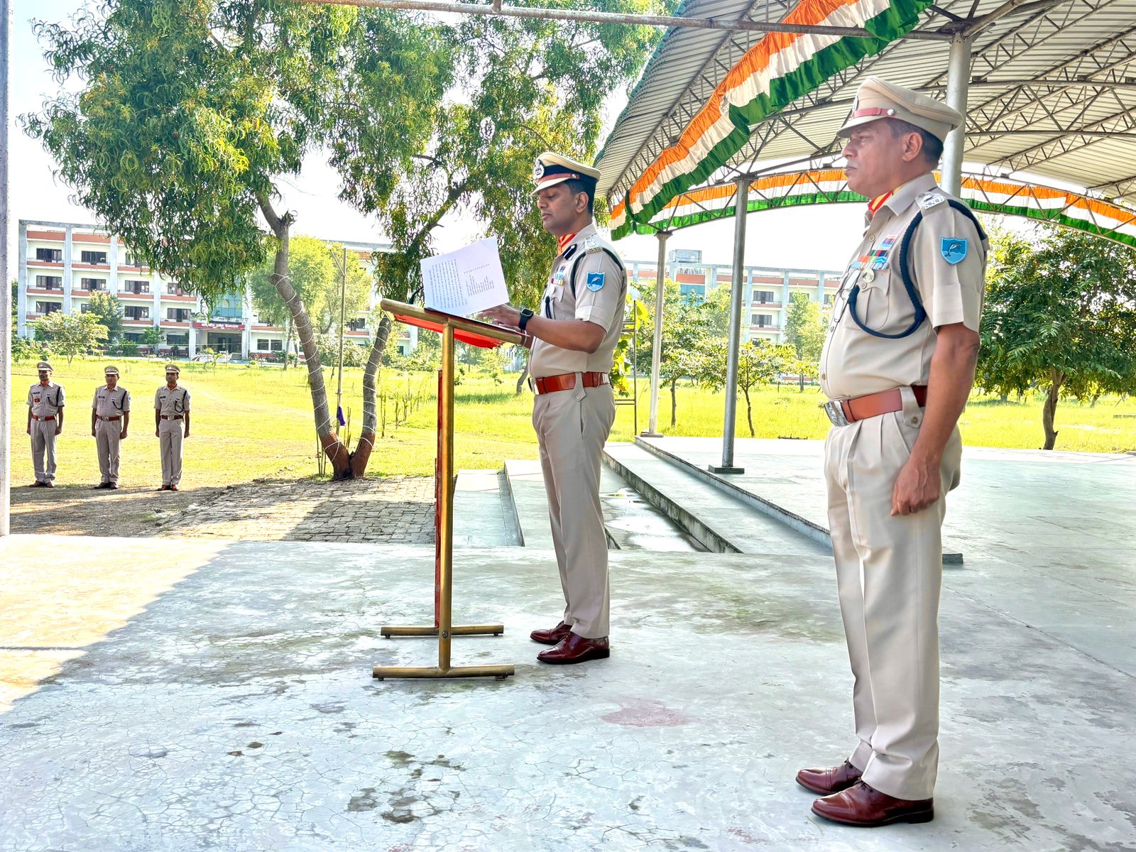 पुलिस स्मृति दिवस समारोह श्रद्धा और सम्मान के साथ मनाया गया