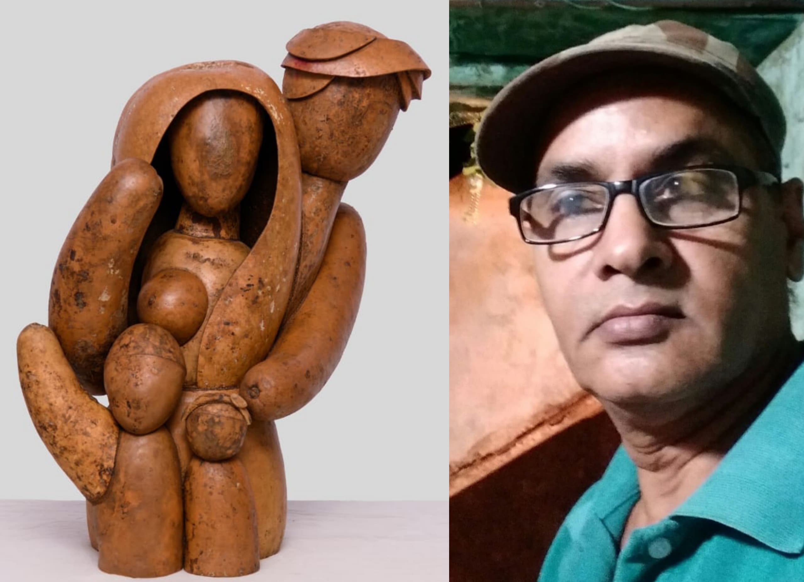 इंटरनेशनल आर्ट एक्जीविशन में मार्कण्डेय जेजवाड़े को मिला गोल्ड अवार्ड