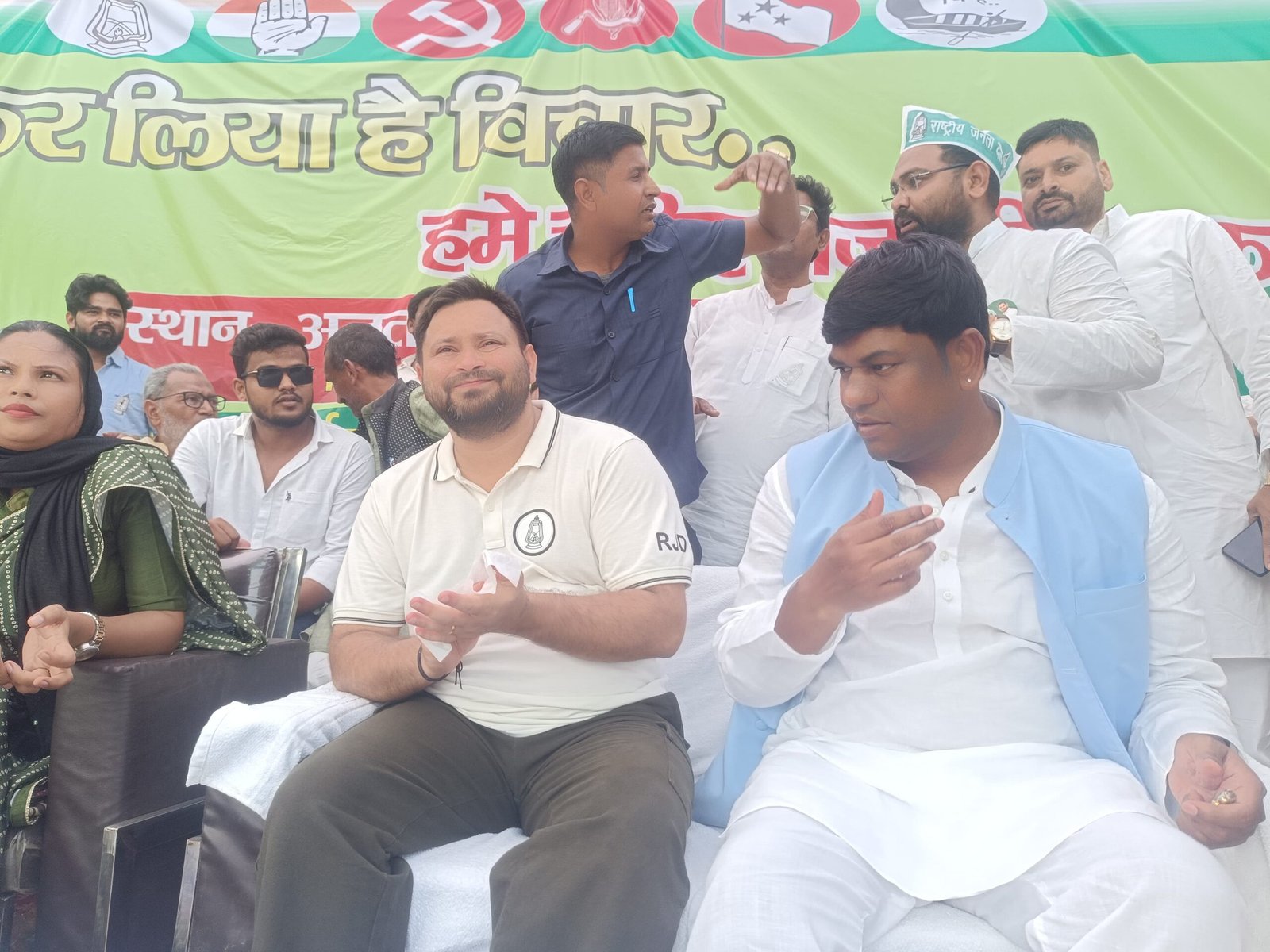 तेजस्वी यादव ने किशनगंज में NDA सरकार पर साधा निशाना, कहा- बिहार की जनता बदलाव के मूड में