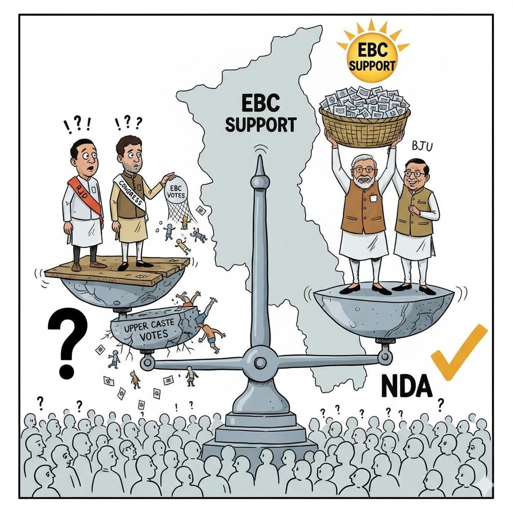 महागठबंधन की हार का डिकोड : राजद का EBC कार्ड और कांग्रेस का सवर्ण दांव क्यों हुआ फेल?