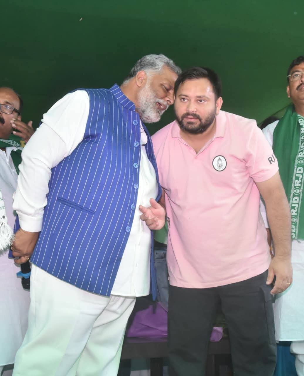 तेजस्वी–पप्पू साथ एक मंच पर! “दुश्मनी से समझौते” तक की कहानी, धमदाहा में गठबंधन का नया समीकरण