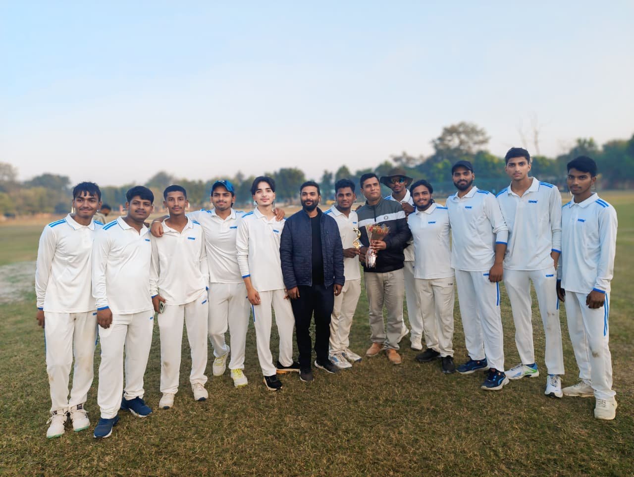 बीएसएस कॉलेज सुपौल की टीम ने बी एन एम वी मधेपुरा की टीम को 33 रनों से पराजित कर क्वार्टर फाइनल में बनायी जगह