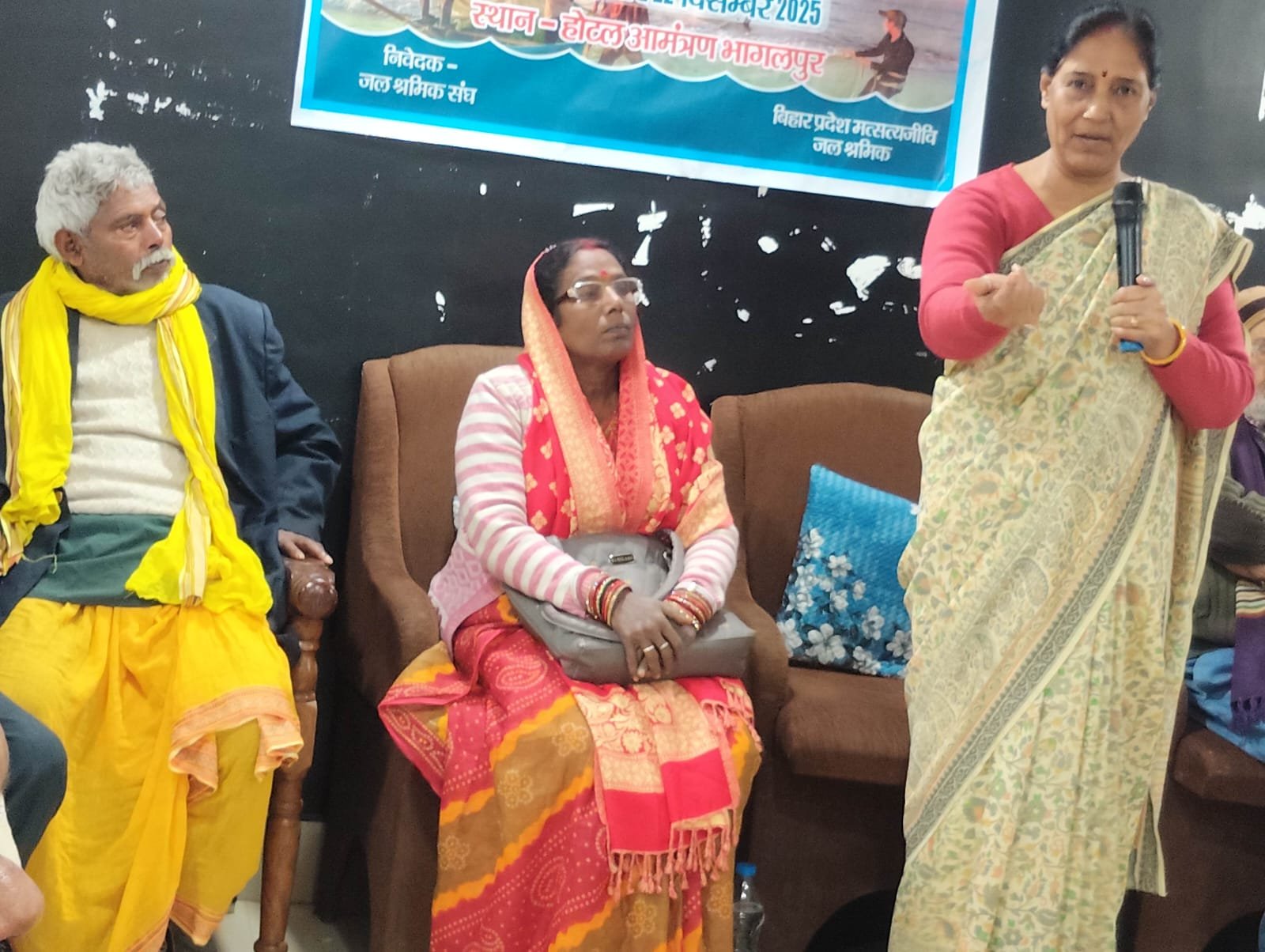 मछुआ आजीविका अधिकार प्रांतीय शिविर का समापन, कोसी से गंगा तक मछुआरों के अस्तित्व पर गहन चिंता