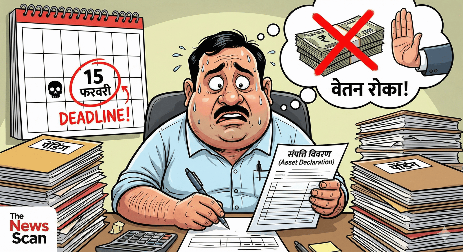 बिहार के 8 लाख सरकारी कर्मचारियों को अल्टीमेटम: 15 फरवरी तक संपत्ति का ब्योरा दें, वरना रुकेगी सैलरी; EOU की भी रहेगी पैनी नजर