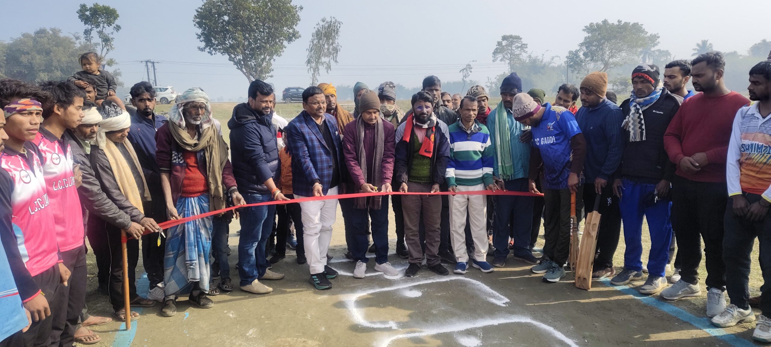 डहरिया में सात दिवसीय टी 20 क्रिकेट टूर्नामेंट शुरू