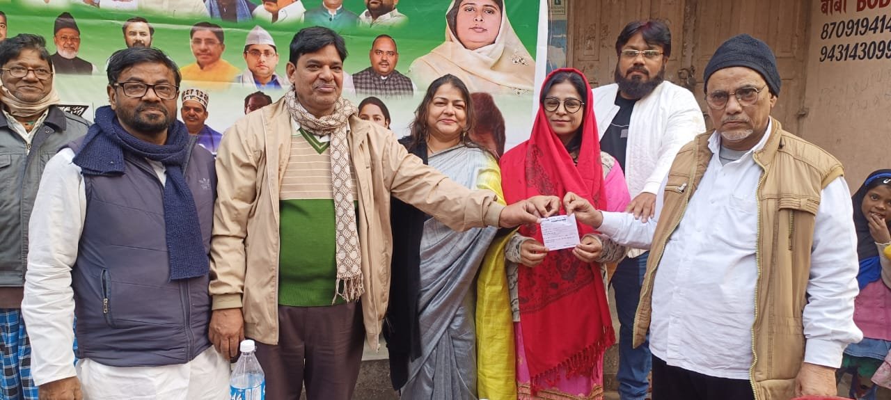 भागलपुर में जदयू अल्पसंख्यक प्रकोष्ठ का सदस्यता अभियान, 250 बुनकर समाज के लोग पार्टी से जुड़े