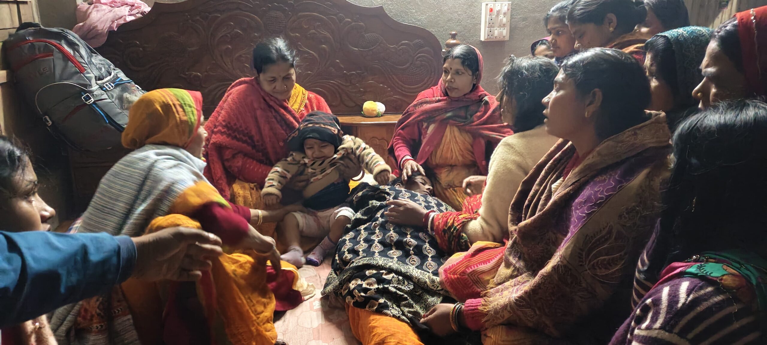 छातापुर में एक महिला की संदिग्ध मौत,पुलिस जांच में जुटी