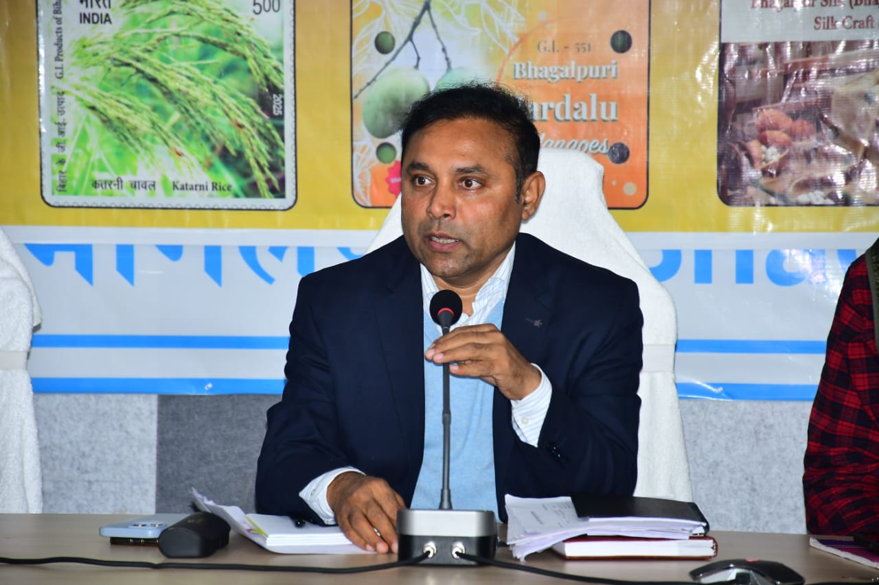 भागलपुर में जीआई टैग्ड उत्पादों के प्रचार और ब्रांडिंग पर बैठक