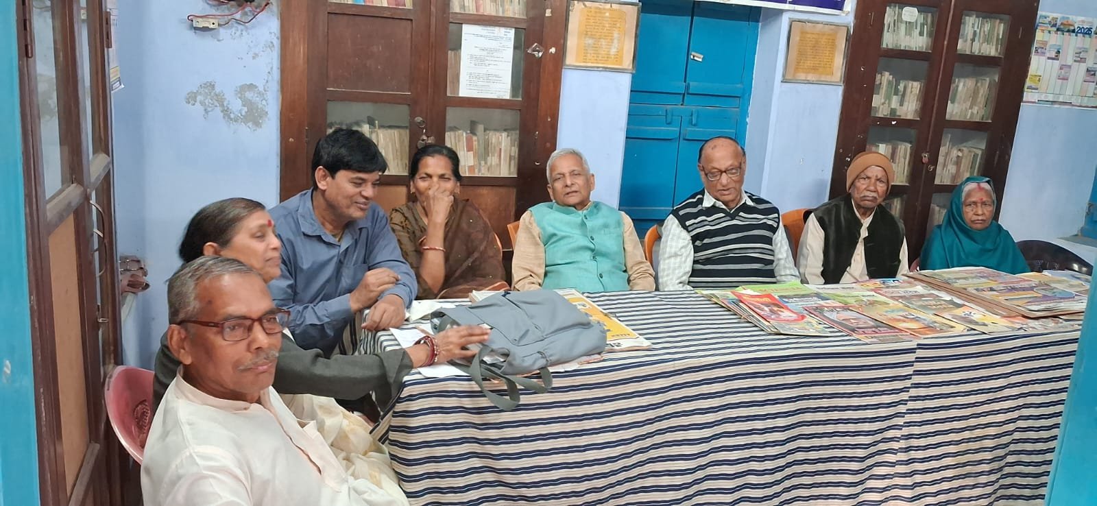 गांधी शांति प्रतिष्ठान केंद्र की बैठक में वार्षिक कार्यक्रमों की रूपरेखा तय: होली मिलन, महिला दिवस, छात्र आंदोलन दिवस और ईद मिलन समारोह के आयोजन का निर्णय