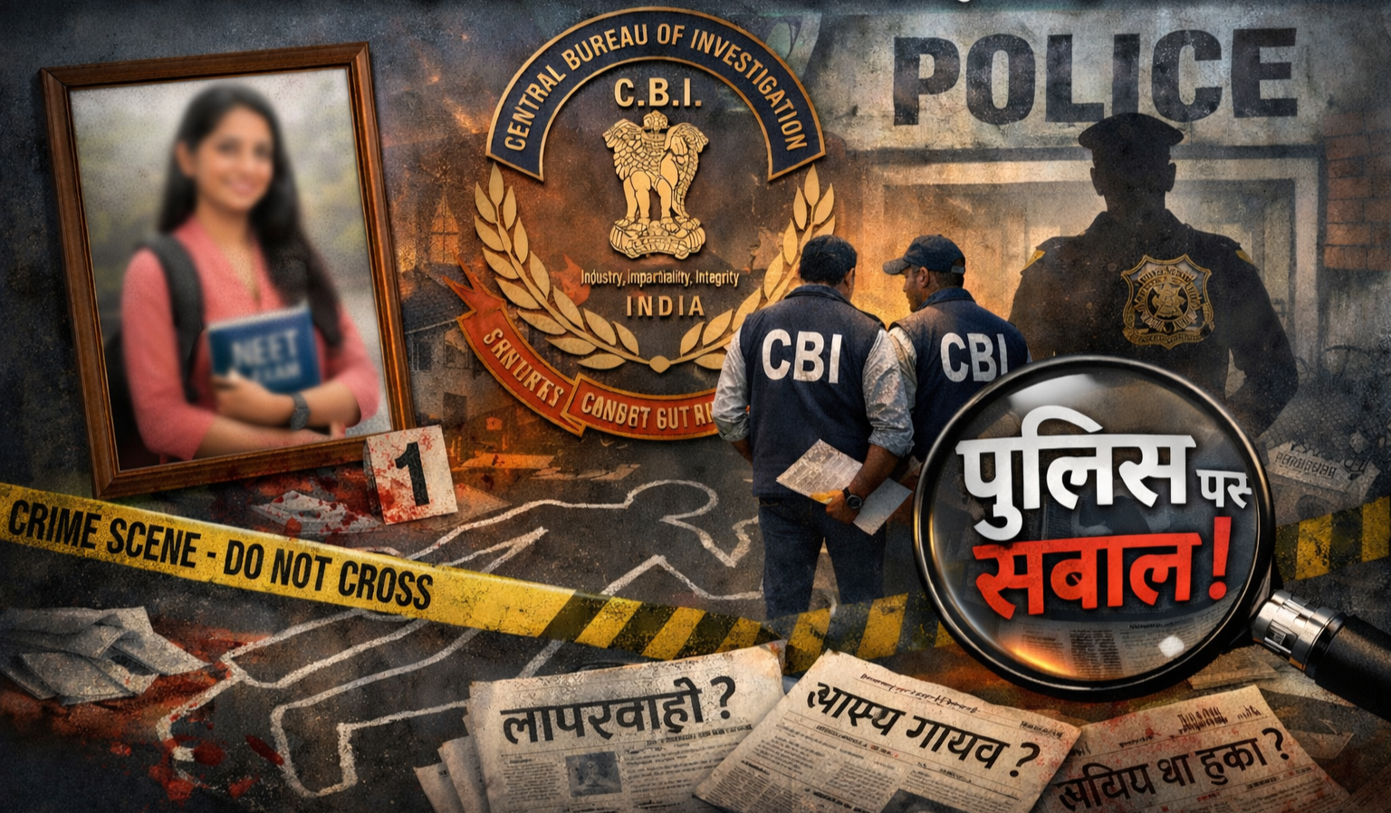 NEET छात्रा मौत मामला : SIT की कार्यशैली पर गहराया विवाद, आधी रात को परिजनों के घर नोटिस और ‘DNA पॉलिटिक्स’ के पीछे का सच क्या है?