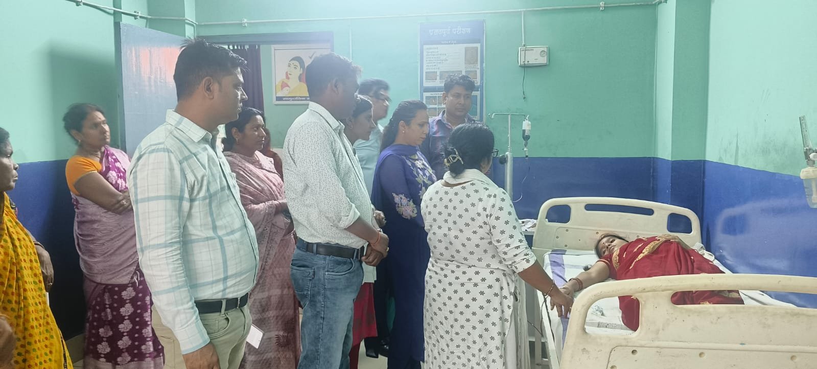 परबत्ता सीएचसी में FCM थेरेपी अभियान की शुरुआत