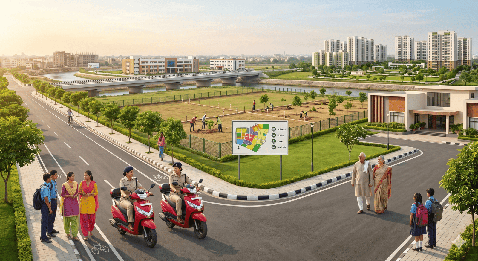 बिहार में टाउनशिप का नया मॉडल: जमीन मालिक अब विस्थापित नहीं, विकास में भागीदार बनेंगे