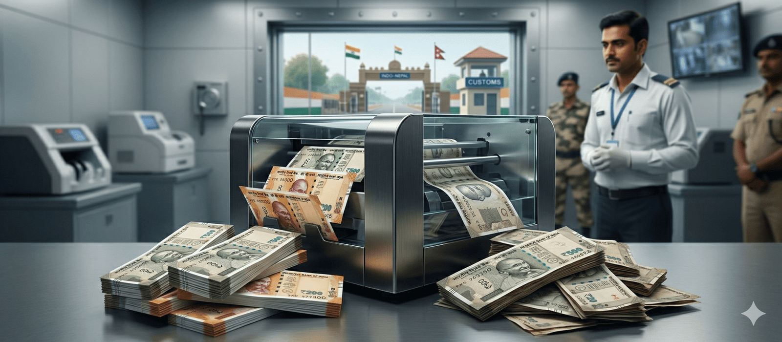 जाली नोटों पर ‘डिजिटल’ प्रहार : भारत-नेपाल सीमा के बैंकों में लगेंगी नोट सॉर्टिंग मशीनें