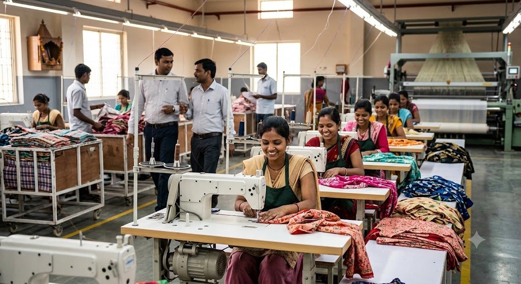 बिहार के युवाओं के लिए बड़ी खुशखबरी : टेक्सटाइल क्षेत्र की 16 बड़ी कंपनियां करेंगी ₹1476 करोड़ का निवेश, 40,500 से अधिक लोगों को मिलेगा रोजगार